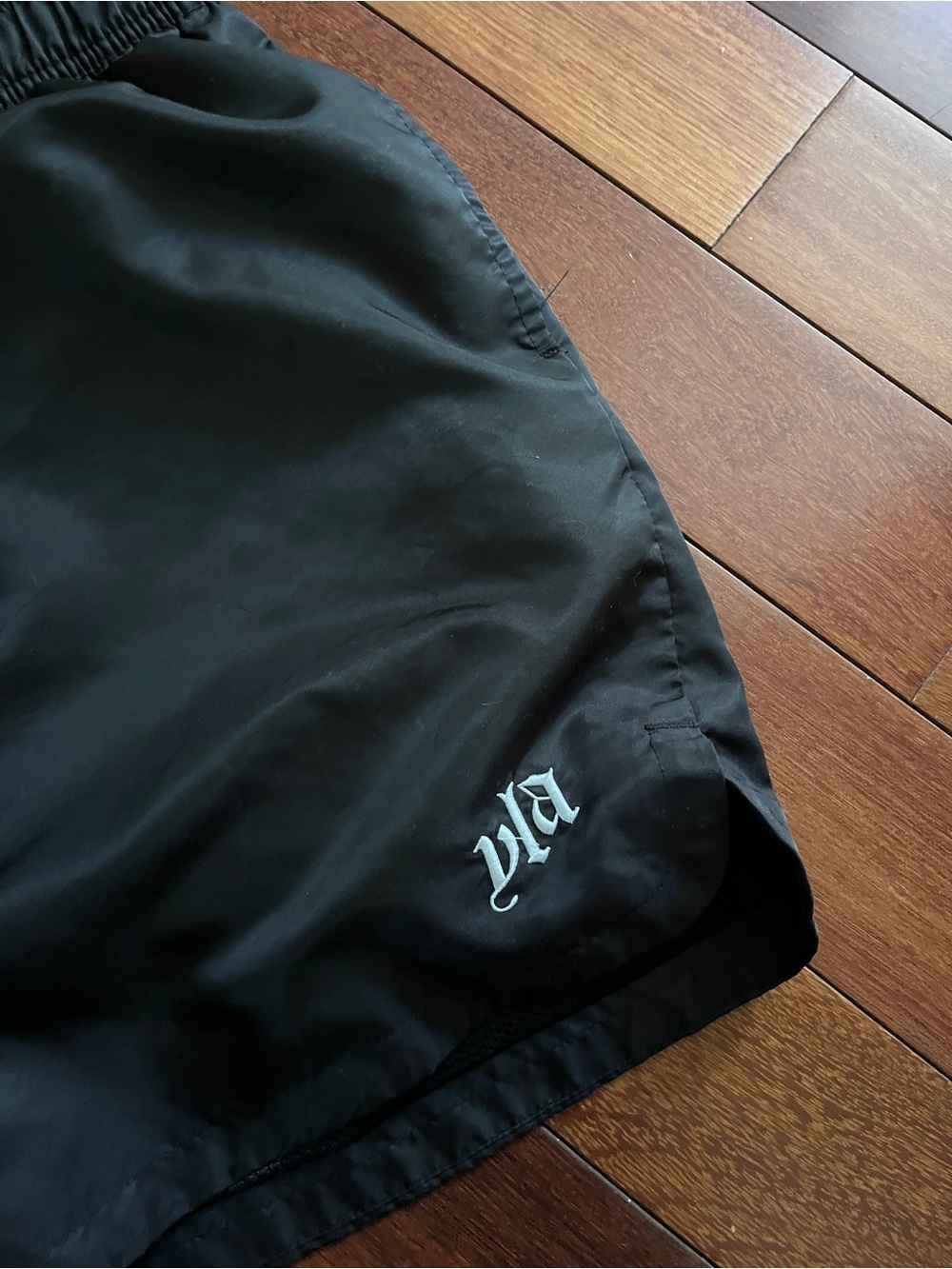 YoungLA Black Athletic Shorts - Picture 3 of 5